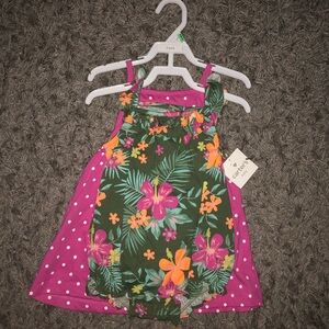 Carter’s 2 Pack Dress & Romper Set, 18 Months, New With Tags